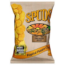 SPUDS SMOKED BEEF 75G