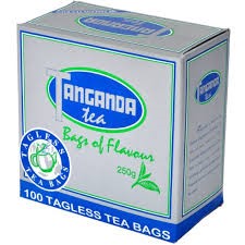 TANGANDA TAGLESS TEABAGS 100S